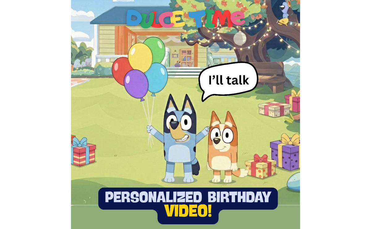 Bluey & Bingo Custom Personalized Video Message