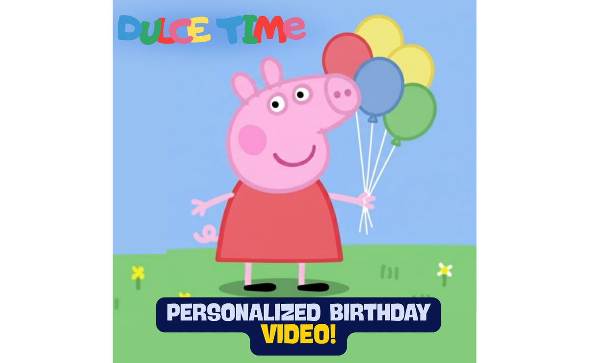 Peppa Pig Custom Personalized Video Message