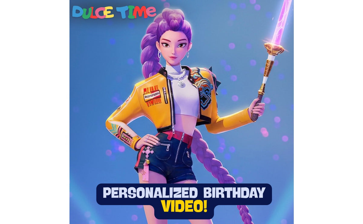 Rumi K-Pop Demon Hunters Personalized Birthday Video